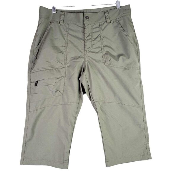 Columbia Pants Cargo Capri Women’s Size 8 Omni Shield W Kestrel Trail Stretch - Picture 2 of 11
